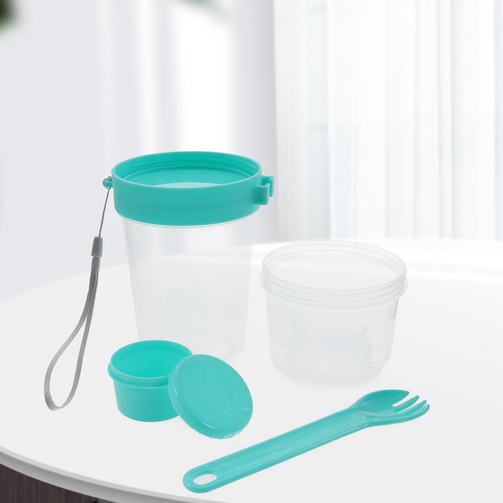 1 Juego de recipientes portáti - Airtight Cereal Jar reseña y precio
