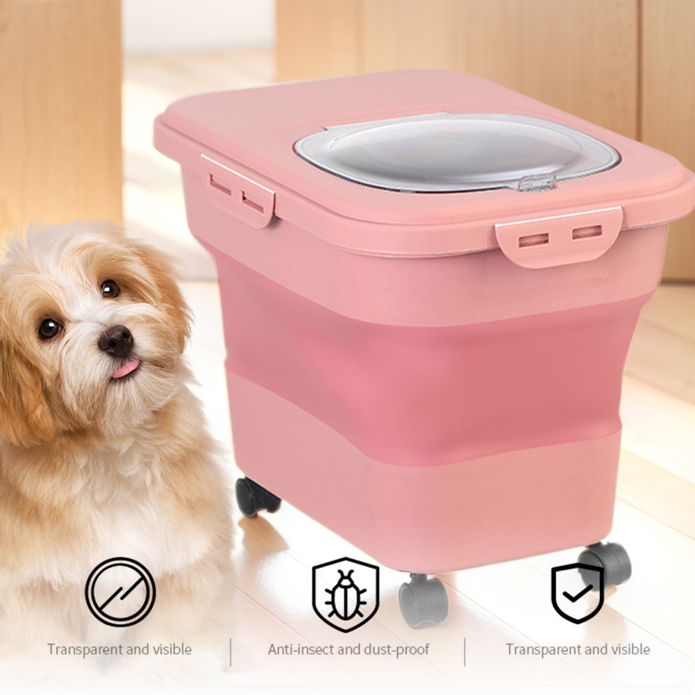 Caja de comida seca plegable p - Food Storage Large reseña y precio